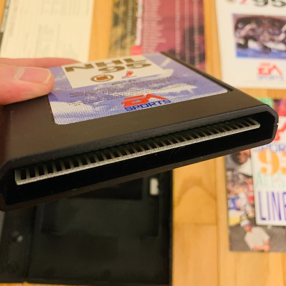 EA Sports NHL 95 NHLPA (Sega Genesis, 1994) - COMPLETE - EA Sports - Picture 10 of 16